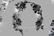 Winter Garden Clip Art, an Illustration by Create The Cut (Thumbnail 2 of 14)