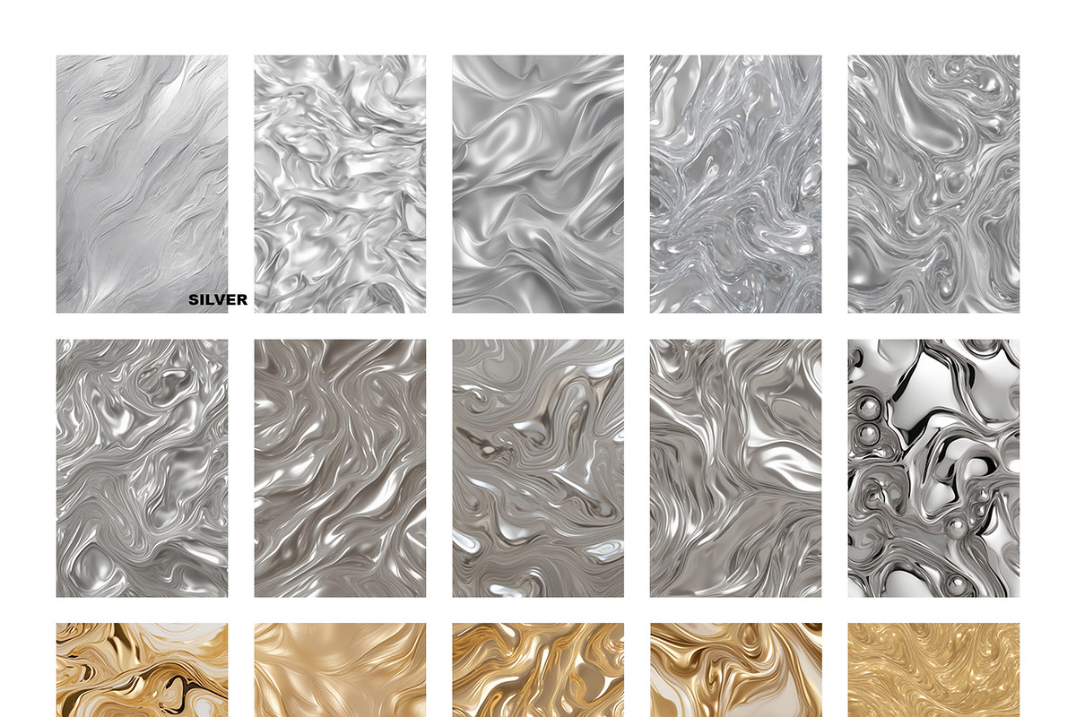 200 Liquid backgrounds. Posters, a Background Graphic by ApetekMarket (Photo 7 of 17)
