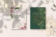 Magnolia bloom - spring floral set, an Illustration by long summer (Thumbnail 8 of 10)