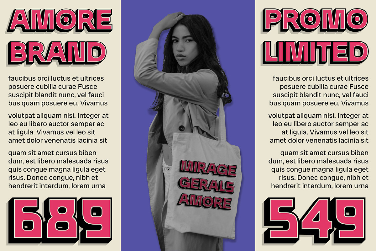 CS Holmes 3D, a Sans Serif Font by Craft Supply Co. (Photo 6 of 8)
