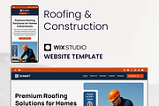 Roofing & Construction Website, a Wix Template by Kitteeh (Thumbnail 11 of 17)