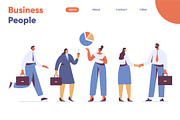 Business people vector bundle, a Person Illustration by Vector_Art (Thumbnail 13 of 18)