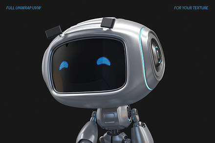 Toy Droid Rigged, a Characters & Person 3D Model by Sci-Fi Shop