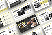 Portfolio Presentation Template, a Presentation Template by MightyDesign (Thumbnail 1 of 8)