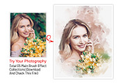 Costume Watercolor portrait Painting, an Action Add-On by MRI STUDIO (Thumbnail 3 of 15)