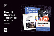 Hypnotic Distortion Text Effects, a Layer Style Add-On by veila.me (Thumbnail 9 of 9)