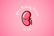 The Kidney Logo, a Branding & Logo Template by Luis Muniz (Thumbnail 1 of 2)
