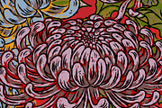 maximalist chrysanthemum botanical, a Pattern Graphic by NayaChu (Thumbnail 9 of 9)