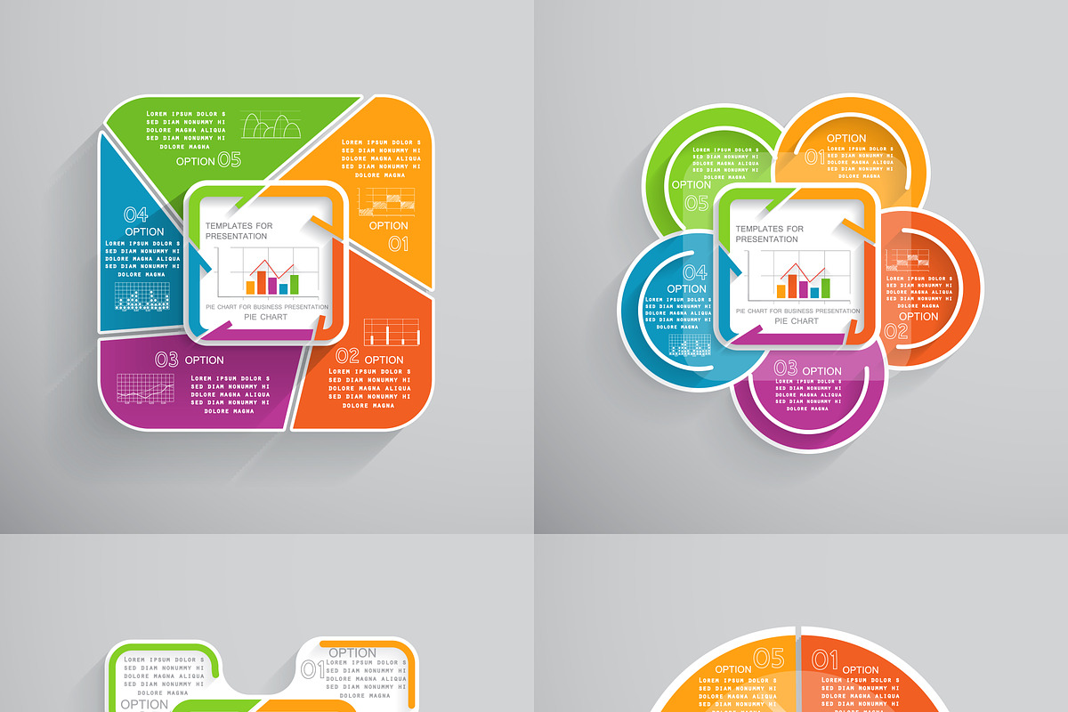 Set of infographics, a Graphic by Mechik (Photo 10 of 19)