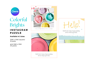 Colorful Brights Instagram Puzzle, a Social Media Template by The Blog Creative (Thumbnail 18 of 18)