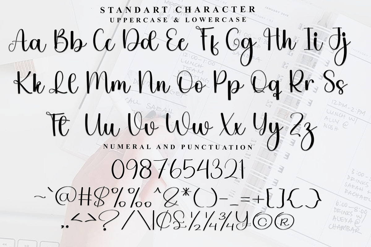 Ballpoint, a Handwritten Font by FreshTypeINK (Photo 3 of 6)