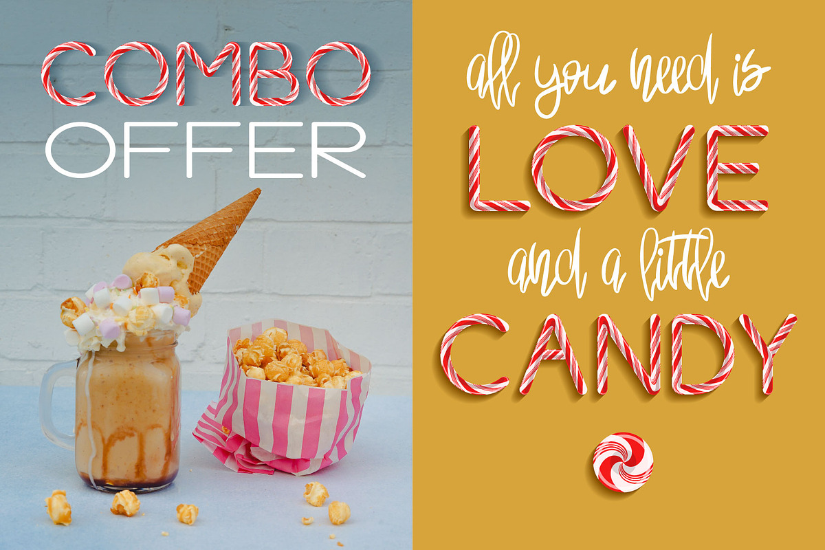 Be My Candy - OTF Color Font preview 5
