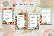 Autumn Botanical Watercolor ClipArt, a Seasonal Illustration by SunnJaneArt (Thumbnail 7 of 15)