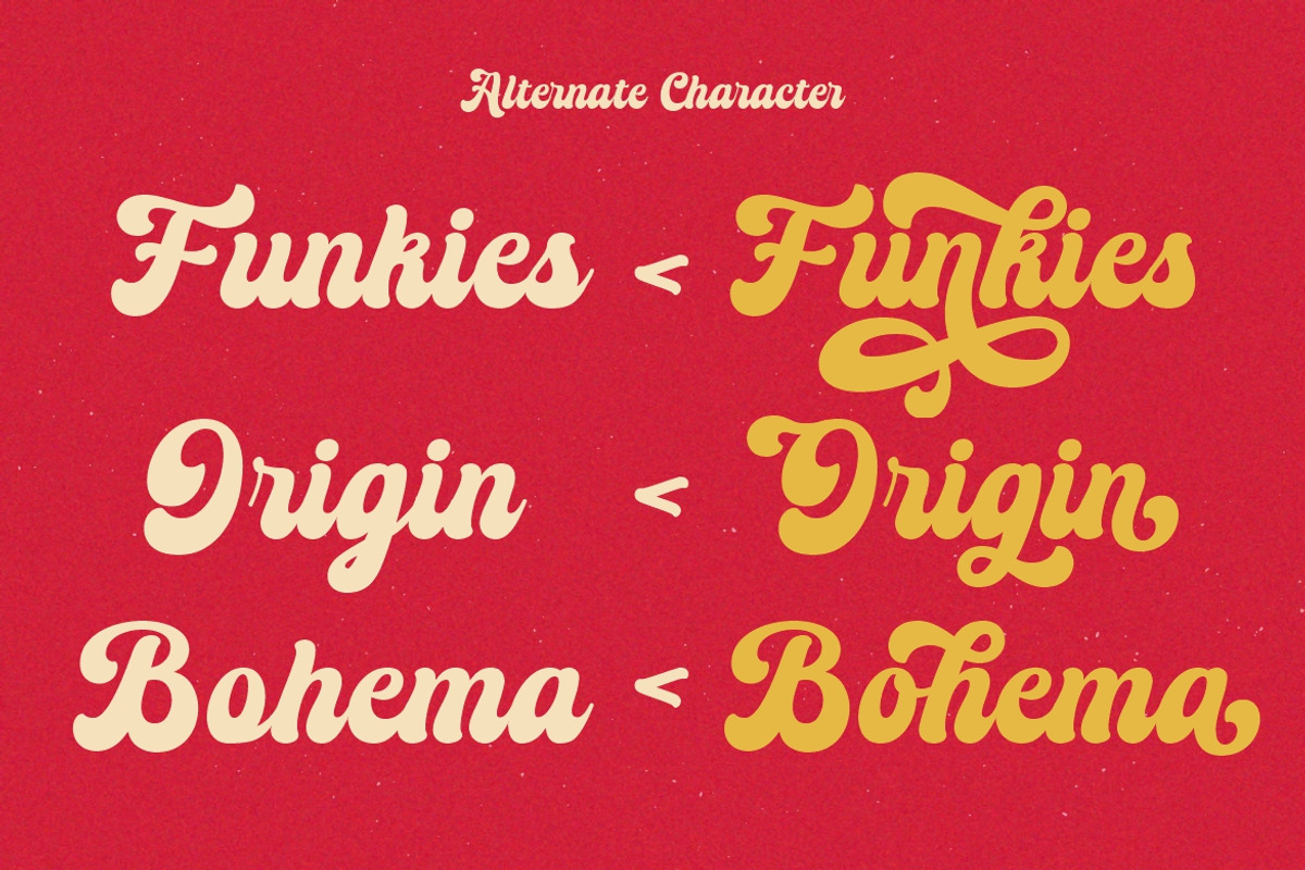 Rushton - Retro Lettering Font Type, a Handwritten Font by HansCo Studio