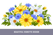 Set With Daisy And Cornflower, a Pattern Graphic by Vector beauty (Thumbnail 2 of 9)