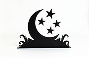 Crescent Moons and Star Silhouette, an Illustration by Amazin_art (Thumbnail 14 of 31)