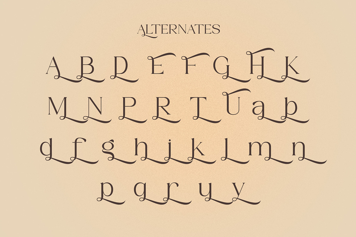 Hollaine - Luxury Serif Typeface, a Serif Font by Muflieart (Photo 9 of 11)