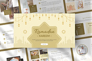 Ramadan Kareem PowerPoint, a Presentation Template by FIBRINOSÄ (Thumbnail 1 of 2)
