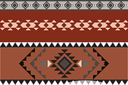 Aztec Tribal in Brown and Gray, a Graphic by Digibonbons (Thumbnail 3 of 3)