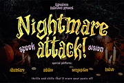 Hellscourt, a Font by ilhamtaro (Thumbnail 4 of 10)