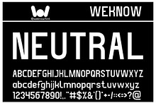 Neutral font