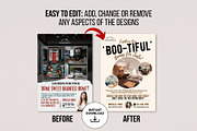 Halloween Real Estate Flyer Canva, a Flyer Template by CreativeVinesStore (Thumbnail 2 of 6)