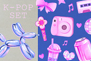Kpop Aesthetic Clipart, an Object Graphic by the_myro (Thumbnail 1 of 6)