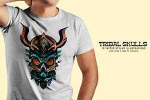 Tribal Skulls