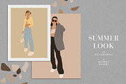 Summer Look Modern Art, a Decorative Illustration by Miracles Everywhere (Thumbnail 1 of 10)