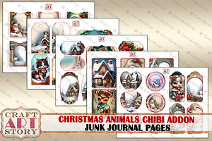 Christmas Animals Chibi ADDON