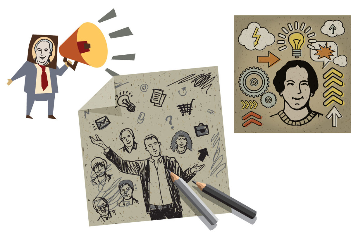 6 vectors with business people, a Person Illustration by Crowhouse (Photo 4 of 4)