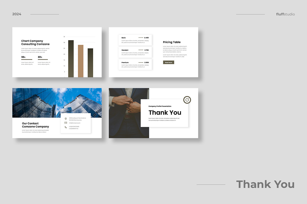 Company Profile Keynote Template, a Presentation Template by fluffstudio (Photo 6 of 6)