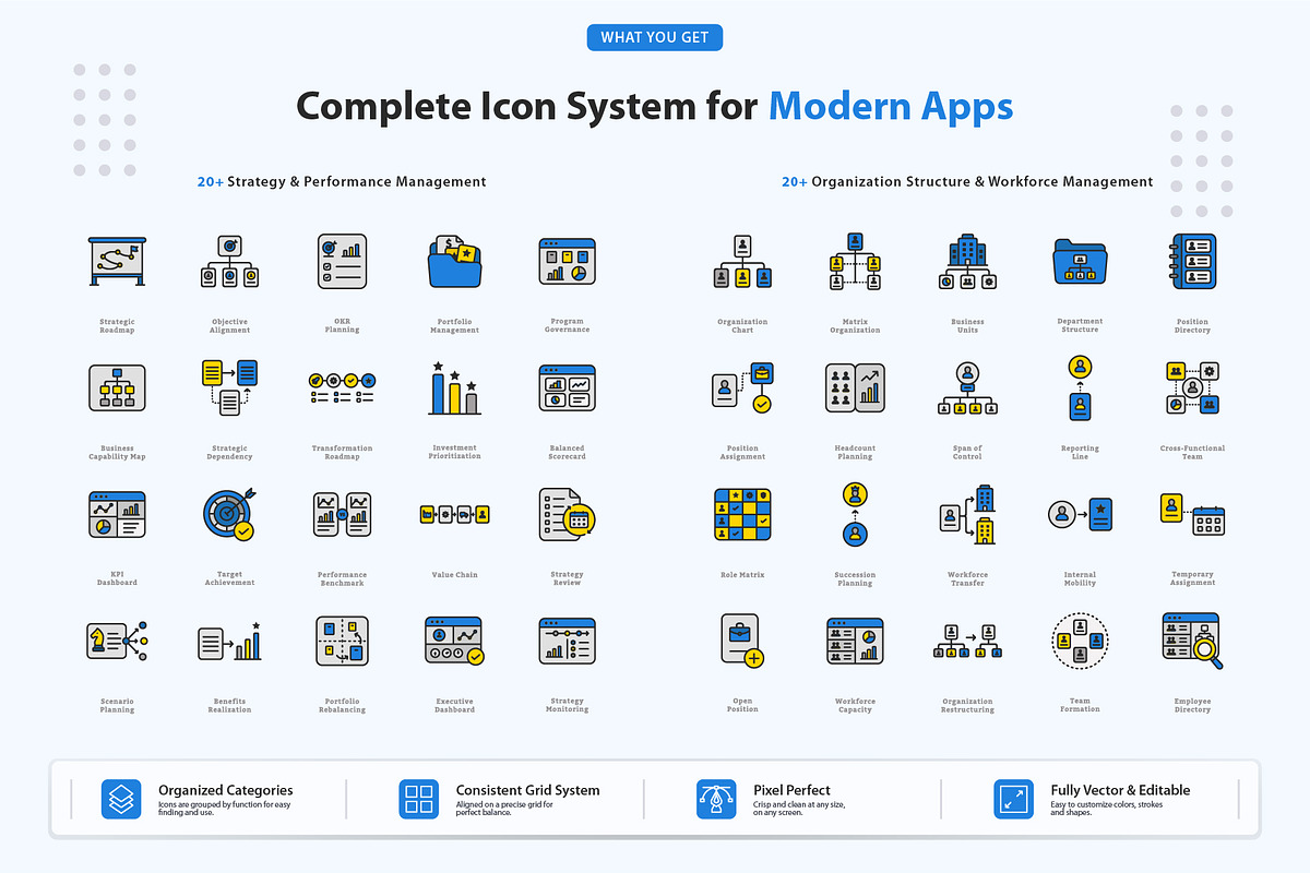 Enterprise Operations Icons, an Outline Icon by vexper (Photo 5 of 7)