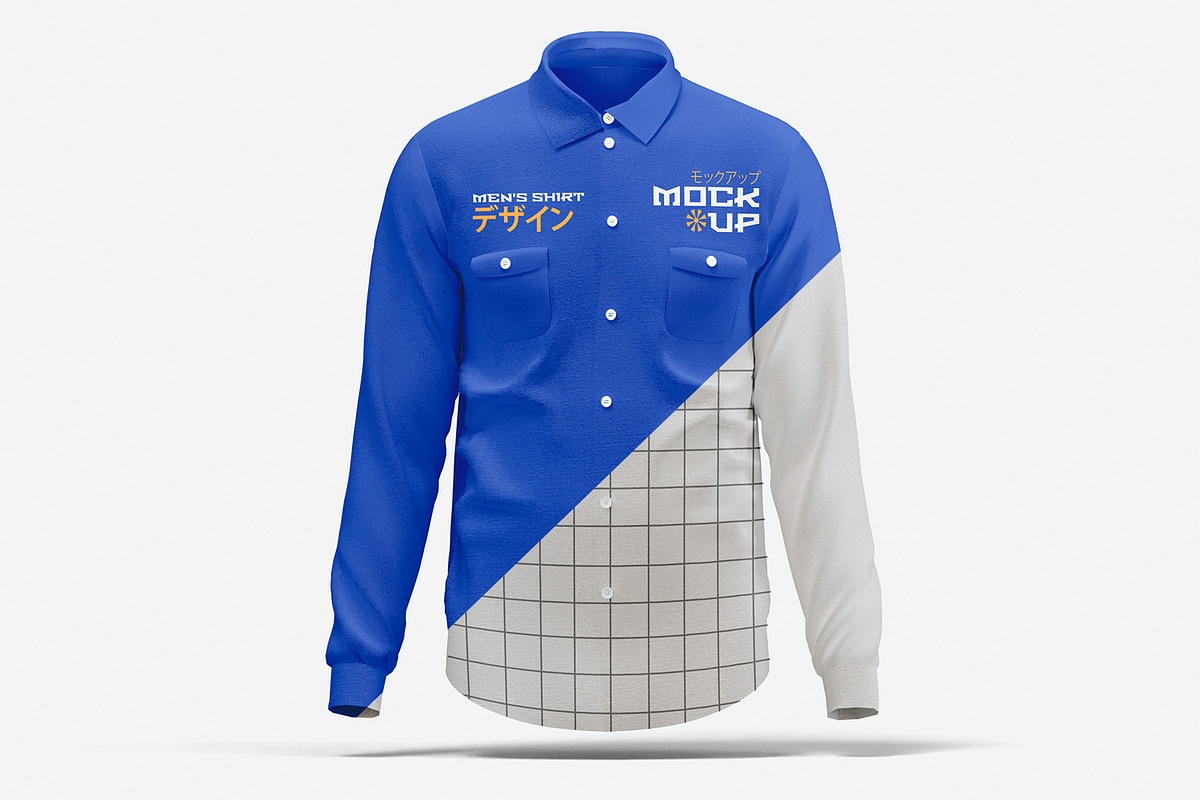 Men's Shirt Mockup, a Shirt Mockup by Unerispace (Photo 2 of 2)