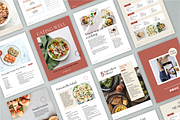 Canva Recipe Book Template, a Marketing Template by Rose & Co. (Thumbnail 4 of 8)
