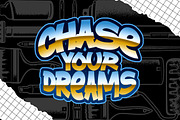 Madnes Street Comic Graffiti Tag, a Symbol Font by dansdesign (Thumbnail 7 of 11)