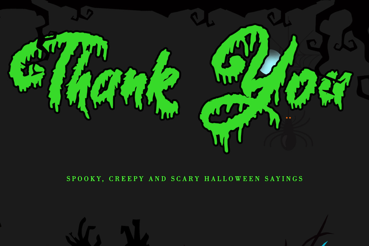 Halloween Story, a Script Font by Letterara (Photo 9 of 9)