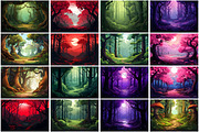 Forest Wallpaper, a Wallpaper Graphic by Forhadx5 (Thumbnail 5 of 12)