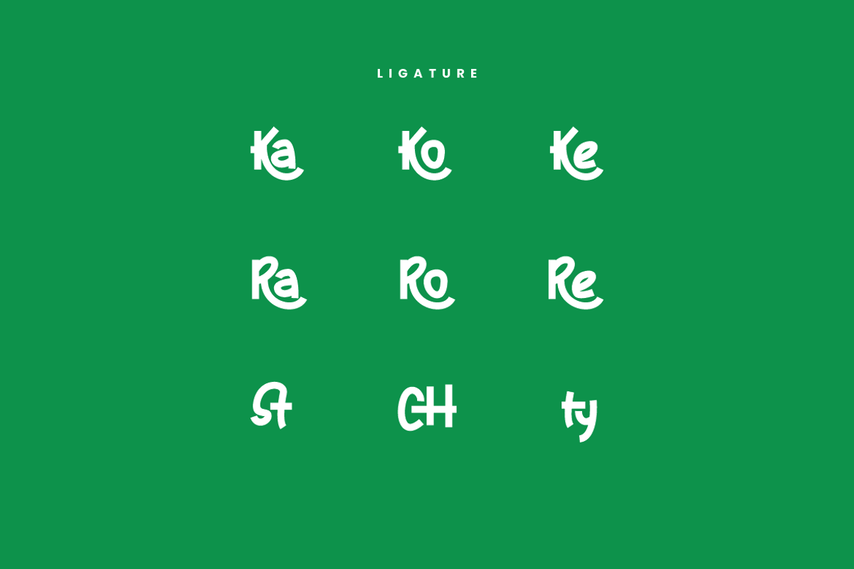 Roctyak - Comic Font, a Sans Serif Font by Iqsiart Studio (Photo 2 of 6)