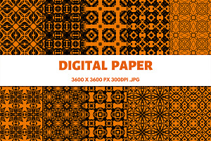 Halloween Seamless Pattern