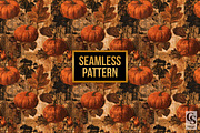Vintage Autumn Junk Journal Paper, a Pattern Graphic by Creative Store (Thumbnail 4 of 5)