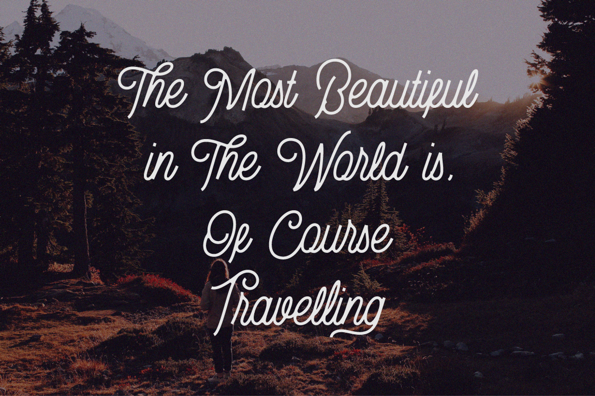 Bellonion Script ( font duo ), a Serif Font by Angin Studio (Photo 9 of 12)
