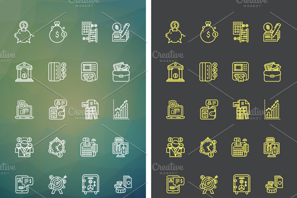 Set Icons Theme of Success Business preview 3