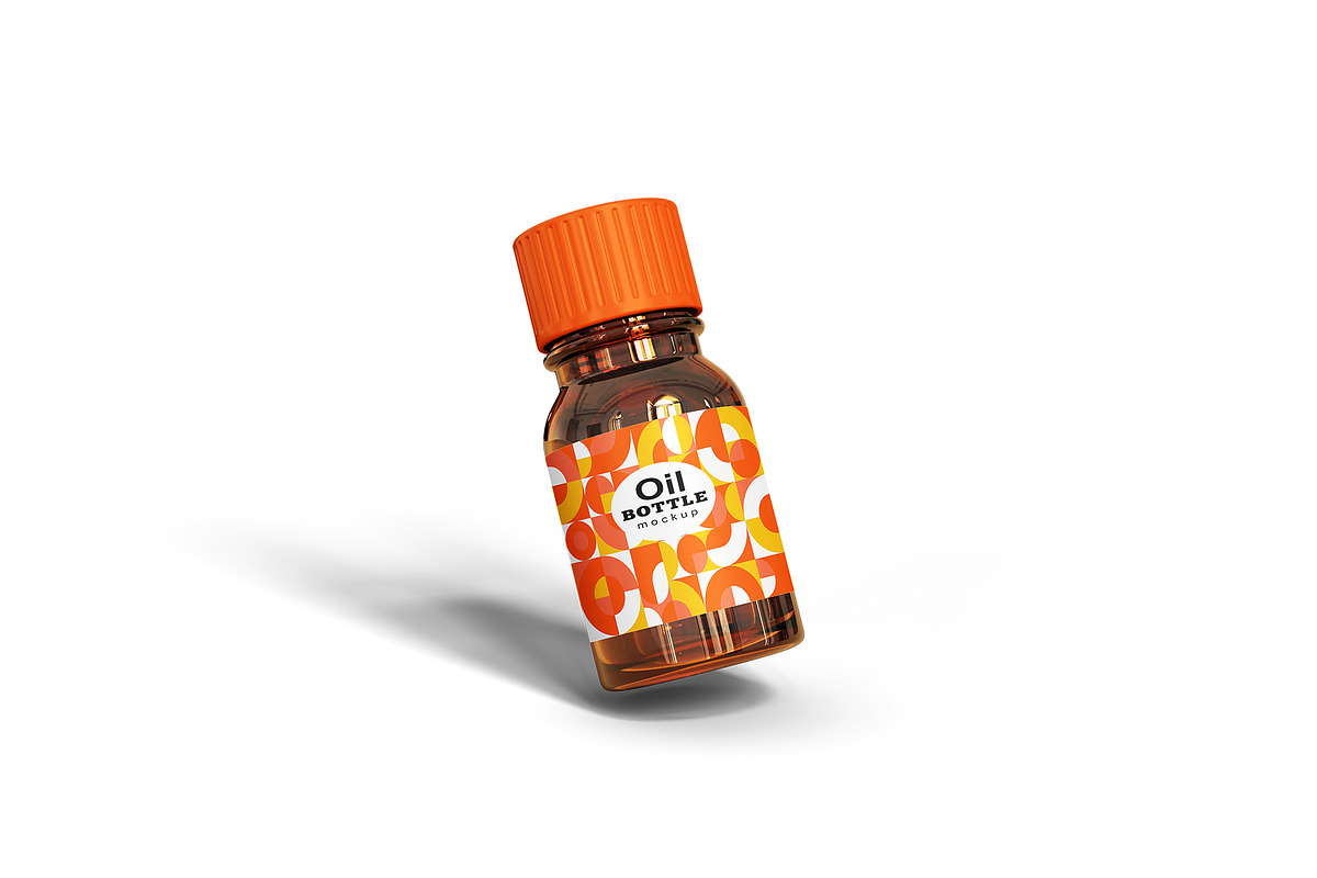 Glass Bottle Mockup, a Packaging Mockup by mockupbuys (Photo 7 of 7)