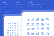 Travel duotone icon pack, a Duotone Icon by Ragul Creates (Thumbnail 2 of 3)