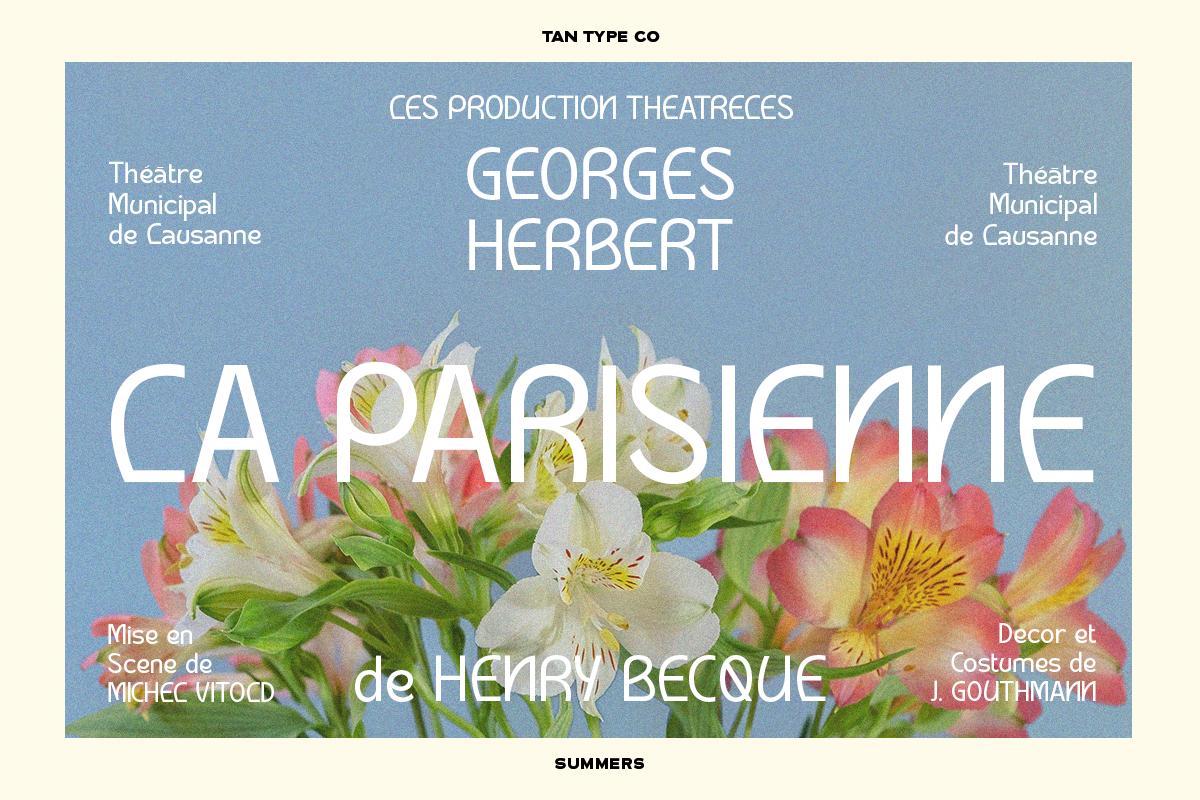 TAN - SUMMERS, a Sans Serif Font by TanType (Photo 10 of 10)