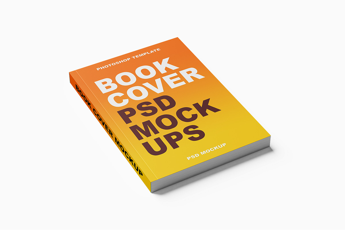 Book Cover Mockup, a Books & Magazine Mockup by mockupbuys (Photo 25 of 35)
