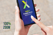 iPhone X in Hands City PSD Mockups, a Product Mockup by Hi, Mock-Up! (Thumbnail 2 of 17)