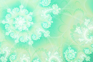 Abstract fractal background