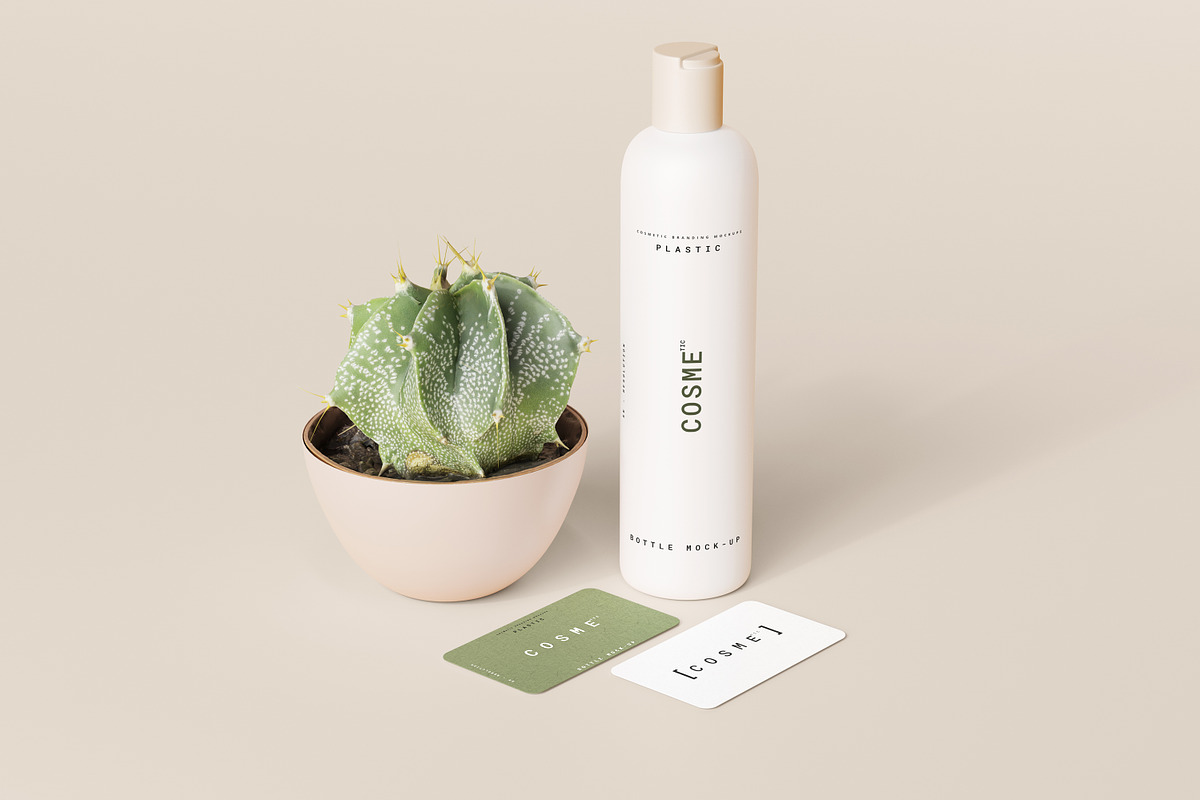 Disc Top-Cap Bottle Mockup Bundle, a Cups & Container Mockup by pmvch (Photo 40 of 60)